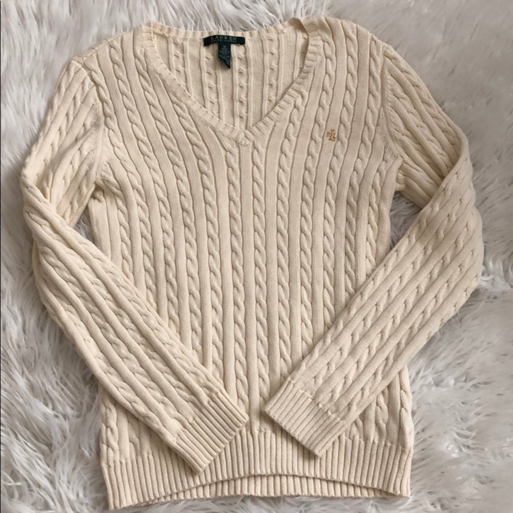 Ralph Lauren cable knit sweater